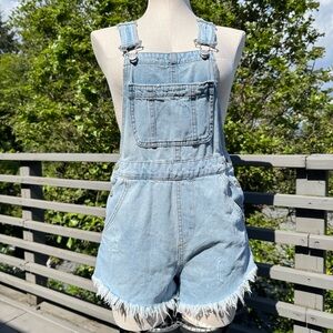 Wild Fable Light Blue Denim Overalls